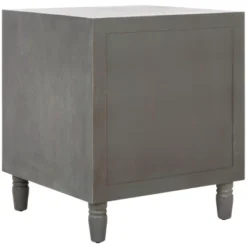 Safavieh Couture Blaise Nightstand with Storage - Ash Grey -Safavieh Furniture GUEST 6f42acc2 4a63 453b b598 aa35c9e37439