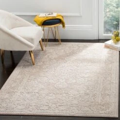 Safavieh Reflection RFT664 Area Rug: Sophisticated Floral Design