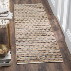 Safavieh Cape Cod CAP820 Hand Woven Jute Area Rug