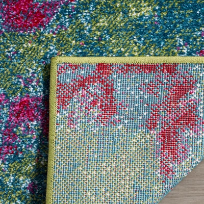 Safavieh Nathalee Collection: Vibrant Watercolor Power-Loomed Rug 4 Safavieh Nathalee Collection: Vibrant Watercolor Power-Loomed Rug - Image 2