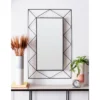Safavieh Heath Decorative Rectangular Wall Mirror -Safavieh Furniture GUEST 70d8f9e6 8632 48db 83b7 ace23c736a43