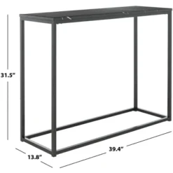 Safavieh Couture Baize Marble Console Table - FOX6024 -Safavieh Furniture GUEST 711b0898 53ed 42a0 87a4 2824bb0e4280