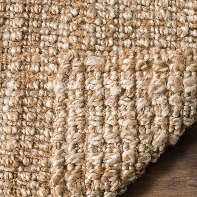 Safavieh Hilma Solid Woven Natural Fiber Rug - Coastal Accent 5 Safavieh Hilma Solid Woven Natural Fiber Rug - Coastal Accent - Image 3