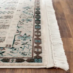 Safavieh Benicia Ombre Design Accent Rug - Cream and Turquoise, 3'3" x 5'3"