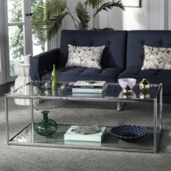 Safavieh Zola Glass Coffee Table - Modern Minimalist Design