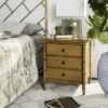 Safavieh Mina 3-Drawer Nightstand in Navy Blue and Gold Accents -Safavieh Furniture GUEST 7439cce4 da16 4ed5 a68b 1519ec7dc104