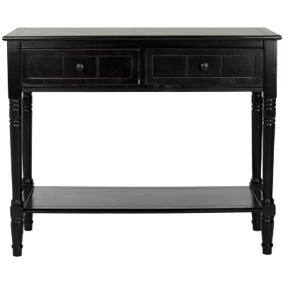 Safavieh Couture Samantha Console Table in Vintage Grey - AMH5710 16 Safavieh Couture Samantha Console Table in Vintage Grey - AMH5710 - Image 14