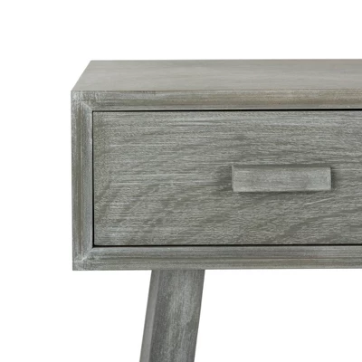Albus 3 Drawer Console Table- Slate Grey - Safavieh 8 Albus 3 Drawer Console Table- Slate Grey - Safavieh - Image 6