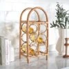 Lyza Rattan Bottle Rack - STG1800 - Natural - Safavieh -Safavieh Furniture GUEST 7474121f ca13 42dc b6f6 374c67ecdfe5