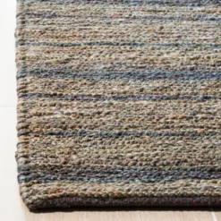 Safavieh Melva Stripe Knotted Rug - Eco-Friendly Hand-Knotted Jute Rug