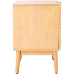 Safavieh Baisley 2-Drawer Rattan Nightstand in Natural Finish -Safavieh Furniture GUEST 75c07598 3fa6 4e38 beb3 1437f98459b7