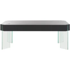 Safavieh Katelyn Contemporary Coffee Table with Transparent Glass Legs -Safavieh Furniture GUEST 7804108b d872 4dc1 96c9 2fda0627dcd1