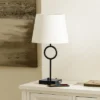 Safavieh Vynn 19-Inch Black Iron Table Lamp with Integrated USB Port