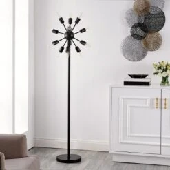 Safavieh Urban Retro Metal Floor Lamp in Black - LIT4474 6 Safavieh Urban Retro Metal Floor Lamp in Black - LIT4474 -Safavieh Furniture GUEST 7ae4fa34 9c56 4653 9fd9 8dd4bee8ca7a
