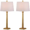 Safavieh Andino 31.5-Inch Gold Leaf Table Lamp - Set of 2 -Safavieh Furniture GUEST 7b28e5b8 8f8b 48f9 abf1 639dccc768d0