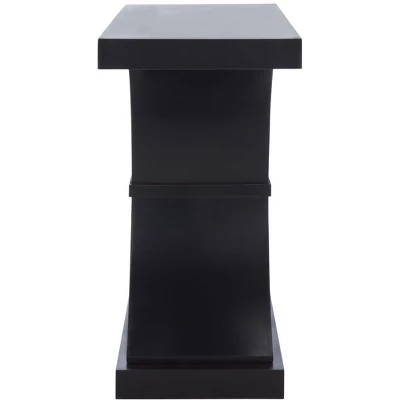 Safavieh Couture Dryden Console Table in Distressed Black Finish 5 Safavieh Couture Dryden Console Table in Distressed Black Finish - Image 3