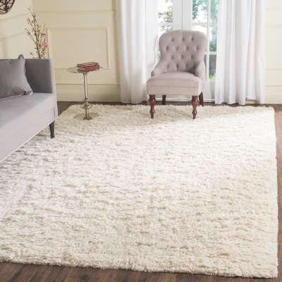 Safavieh Sardinia Ivory Hand-Knotted 6'x9' Wool Area Rug 3 Safavieh Sardinia Ivory Hand-Knotted 6'x9' Wool Area Rug
