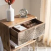 Safavieh Solene 1 Drawer Nightstand in Natural Wood & Brass 1 Safavieh Solene 1 Drawer Nightstand in Natural Wood & Brass -Safavieh Furniture GUEST 7c108585 71ef 4f28 bbf9 f751e0f4d51d