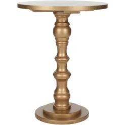 Safavieh Greta Round Top Accent Table with Baluster Base -Safavieh Furniture GUEST 7cbdf425 0e47 409e 9da9 3325404abffc
