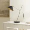 Safavieh Duane Table Lamp - 23.5 Inch Chrome and Black Modern Desk Light -Safavieh Furniture GUEST 7d0d9c07 40dc 4920 a07a eaa3f4459021