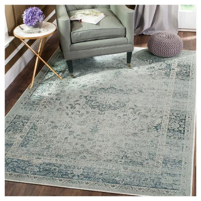 Safavieh Simon Vintage Area Rug: Antique Style Meets Modern Flair 4 Safavieh Simon Vintage Area Rug: Antique Style Meets Modern Flair - Image 2