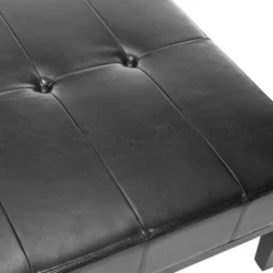 Safavieh Fulton Large Square Cocktail Ottoman in Black Leather 7 Safavieh Fulton Large Square Cocktail Ottoman in Black Leather -Safavieh Furniture GUEST 7ea7d2a5 a183 4d36 adf0 9fe0a7d9ab1c