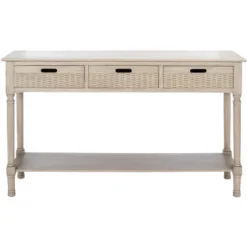 Landers 3 Drawer Console - Safavieh -Safavieh Furniture GUEST 8182c26d 44a8 48a6 8e50 aadc85afb1cb