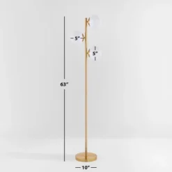 Safavieh Devlyn 62-Inch 3-Light Gold Floor Lamp with LED Bulbs 19 Safavieh Devlyn 62-Inch 3-Light Gold Floor Lamp with LED Bulbs -Safavieh Furniture GUEST 82b9928d fe9b 41f9 b2ec fc35937568ba
