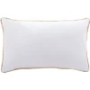 Safavieh Fa La La Holiday Accent Pillow - Ivory and Red - 12" x 20" -Safavieh Furniture GUEST 82e19799 02f7 44b4 b2bc 49780535c489