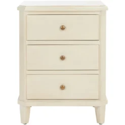 Safavieh Couture Joe Nightstand with Storage Drawers in Ash Grey -Safavieh Furniture GUEST 84fd6bae 3e61 4b6f 84e3 b8f7dfd950e2