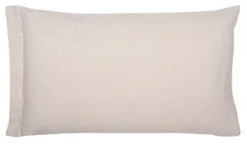 Safavieh Darlon Striped Decorative Pillow with Button Accents, Beige/White, 12" x 20" -Safavieh Furniture GUEST 85d9eaed 8ee1 4d3d b87b 2398c26ae711