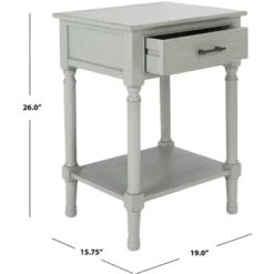 Safavieh Ryder 1 Drawer Accent Table -Safavieh Furniture GUEST 86a19da8 0e43 4bc5 8e43 ce4e1cfb20f2
