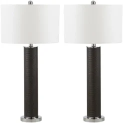 Safavieh Ollie 31.5-Inch Grey Faux Alligator Table Lamps - Set of 2 26 Safavieh Ollie 31.5-Inch Grey Faux Alligator Table Lamps - Set of 2 -Safavieh Furniture GUEST 872cfda3 09c2 40a9 8e24 a618a9cece05