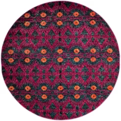 Safavieh Ruslan Geometric Area Rug - Vibrant Boho-Chic Decor 17 Safavieh Ruslan Geometric Area Rug - Vibrant Boho-Chic Decor -Safavieh Furniture GUEST 893cf180 4e04 4074 a409 cca6f5dcf15e
