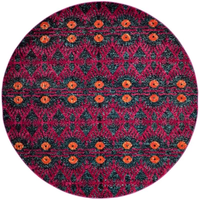 Safavieh Ruslan Geometric Area Rug - Vibrant Boho-Chic Decor 8 Safavieh Ruslan Geometric Area Rug - Vibrant Boho-Chic Decor - Image 6
