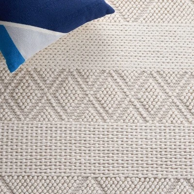 Safavieh Natura NAT214 Hand Woven Wool Area Rug 7 Safavieh Natura NAT214 Hand Woven Wool Area Rug - Image 5