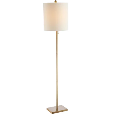 Safavieh Octavius Iron Floor Lamp with Brass Gold Finish 4 Safavieh Octavius Iron Floor Lamp with Brass Gold Finish - Image 2