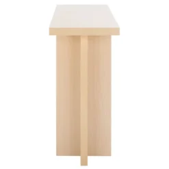 Safavieh Florence Small Console Table with Architectural T-Shaped Base -Safavieh Furniture GUEST 8a7b9c8f aa2a 4f09 a784 90f158bf3716