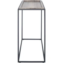 Safavieh Andey Console Table - Modern Minimalist Brown and Black Design 12 Safavieh Andey Console Table - Modern Minimalist Brown and Black Design -Safavieh Furniture GUEST 8a828599 0a06 49f3 9741 55fb2d06ba69