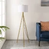 Safavieh Galilea 61-inch Gold Iron Tripod Floor Lamp with Cotton Shade 2 Safavieh Galilea 61-inch Gold Iron Tripod Floor Lamp with Cotton Shade -Safavieh Furniture GUEST 8a8c8e8f ac5a 4eb5 bec5 11c454a4afbe