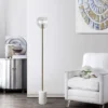 Safavieh Bradley 61" Gold Floor Lamp with Marble Base -Safavieh Furniture GUEST 8af7cb28 e3e6 4f73 946f b0070044f4a7