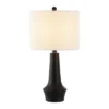 Safavieh Solyn 21.5-Inch Ceramic and Iron Table Lamp - Black -Safavieh Furniture GUEST 8b6ae468 68c5 4b56 9bb8 b2bd15b5c217