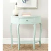 Safavieh Jan Demilune Small Console Table - Celadon 1 Safavieh Jan Demilune Small Console Table - Celadon -Safavieh Furniture GUEST 8bed032d 9650 4be7 8189 7c5362b854dc