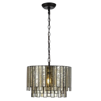 Safavieh Gresher Chandelier - Oil Rubbed Bronze Geometric Lighting 3 Safavieh Gresher Chandelier - Oil Rubbed Bronze Geometric Lighting