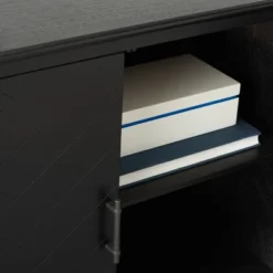 Safavieh Peyton 2-Door Sideboard with Herringbone Pattern