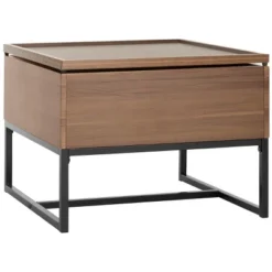 Safavieh Kristie Contemporary Lift Top Coffee Table in Dark Oak & Black -Safavieh Furniture GUEST 8e4444c6 a63b 47f1 b23f b4cb69b3af67