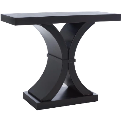 Safavieh Couture Dryden Console Table in Distressed Black Finish 4 Safavieh Couture Dryden Console Table in Distressed Black Finish - Image 2