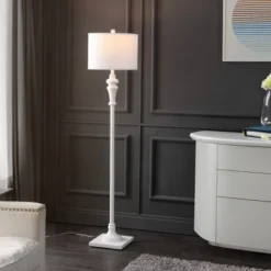 Safavieh Norla 61-inch Black Iron Floor Lamp - FLL4082 -Safavieh Furniture GUEST 8f0d9007 f941 4863 a2d6 de28cde2bfd0