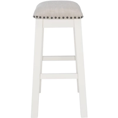 Safavieh Aero Counter Stool - Set of 2, White 6 Safavieh Aero Counter Stool - Set of 2, White - Image 4