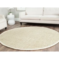 Safavieh Natural Fiber NF730 Hand-Woven Jute Area Rug